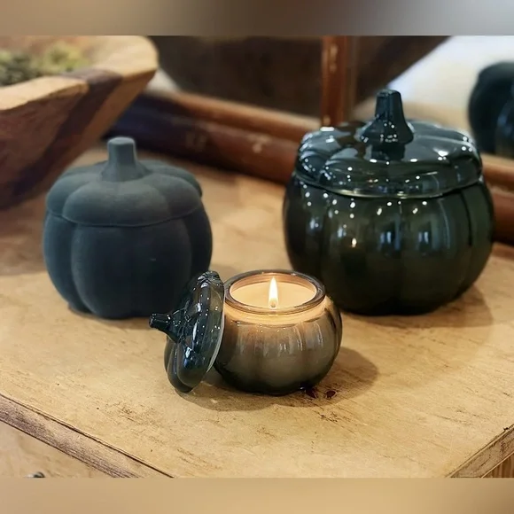 Better Homes and Gardens 3-Wick Pumpkin Jar Candle, Fresh Cut Frasier, 30 oz New - Picture 10 of 10